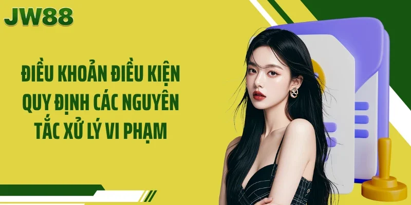 Điều khoản điều kiện quy định các nguyên tắc xử lý vi phạm