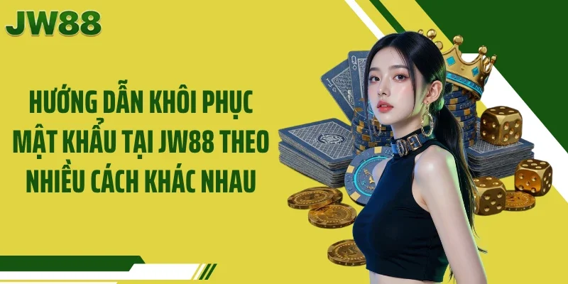 Hướng dẫn khôi phục mật khẩu tại JW88 theo nhiều cách khác nhau