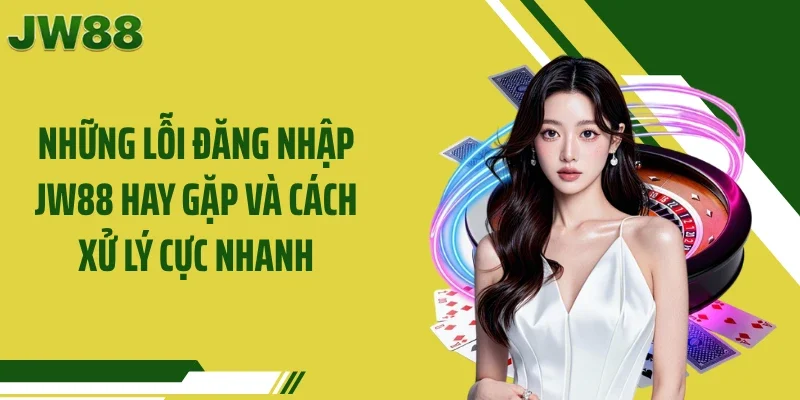 Những lỗi đăng nhập JW88 hay gặp và cách xử lý cực nhanh